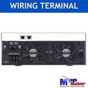 อินเวอร์เตอร์พลังงานแสงอาทิตย์แบบ MPP Solar รุ่น PIP 6248GEW กำลังไฟ 6200 วัตต์ 48 โวลต์ 220-240Vac AC to AC  พร้อมระบบชาร์จแบตเตอรี่ Wifi 100A คลื่นไซน์บริสุทธิ์ 99% - Product Image 5