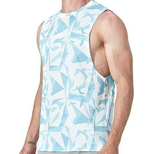 Meilleur débardeur pour homme par Standard International, tissu tricoté respirant, débardeurs de sport unis pour la gym, vente en gros - Product Image 5