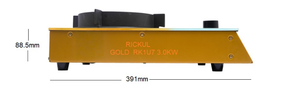 เตาไฟฟ้าพลาสม่าพกพา Rickul แบบเสียบปลั๊กใช้งานได้ทันที 220V หน้าเตาแก้ว ใช้ได้ทั้งภายนอกและในบ้าน แบบตั้งโต๊ะ - Product Image 3