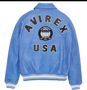 Vestes en cuir Avirex de style streetwear pour hommes, couleur unie, fermeture éclair, écologiques, imperméables, de haute qualité, vente en gros - Product Image 5