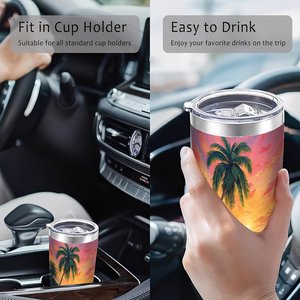 Stainless Steel Tumbler 20oz Vacuum <b>Insulated</b> Custom Logo Drink <b>Cup</b> Corporate Gift Wholesale - Product Image 4