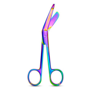 Tijeras para Vendajes Lister, Plateadas, Manuales, con Acabado de Titanio, Tijeras para Trauma EMT de 3.5 Pulgadas, Acero Inoxidable de Grado Médico, Certificación CE - Product Image 5