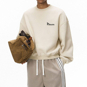 Sudaderas de Hombre de Alta Calidad con Capucha, Cierre de Cremallera, Bolsillos, Hombros Caídos, Dobladillos Acanalados, Estilo Casual Otoñal, Poliéster/Algodón, Precio Bajo - Product Image 6