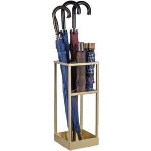 Decorative Cylindrical Metal Umbrella Stand With Artistic Design For Living Room And Lobby Decoration - Product Image 4