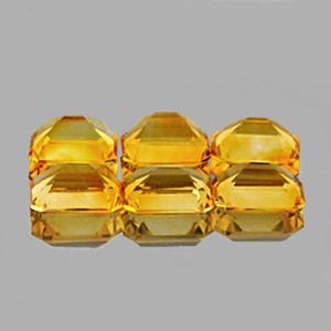 Natural Golden Yellow Citrine Octagon Cut Earth Mined Loose Gemstone High Quality Jewelry <b>Stone</b> Wholesale - Product Image 3