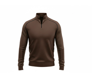 Sublimation Quarter Zip <b>Track</b> Top <b>Jacket</b> Manufacturer <b>Men</b> Women Youth Sportswear Quick Dry Team Pullover - Product Image 6