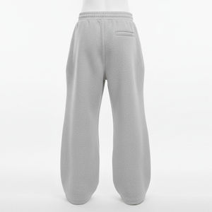 2026 Vente en gros Streetwear décontracté avec logo personnalisé, en coton écologique, séchage rapide, respirant, coupe oversize ample, style jogging, jambe large empilée - Product Image 4