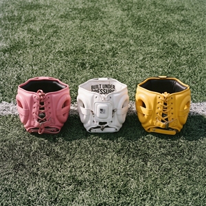 อุปกรณ์ป้องกันศีรษะสำหรับฝึกซ้อมมวยไทย MMA หนังแท้ ระดับมืออาชีพ - Product Image 4