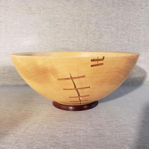 Tazón para Servir Ensaladas de Madera de Olivo Hecho a Mano de Primera Calidad |   Tazones Rústicos Naturales para Ensalada de Frutas |   Juego de Vajilla Ecológica para Cocina, Tazones - Product Image 6