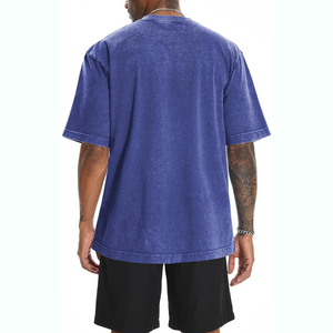 Camisetas de Hombre de Punto 100% Algodón, de Secado Rápido, Ligeras, Ajustadas, Transpirables, con Diseño Sólido, Novedad en Tendencia - Product Image 6