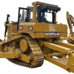 Bulldozer sur chenilles hydraulique d'occasion CATT D9R, moteur Cummins, puissance 242 kW, prix bas, matériel de construction - Product Image 1