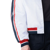 Vestes universitaires courtes personnalisées pour femmes, style streetwear, nouvelle mode, effet délavé vintage, vente en gros