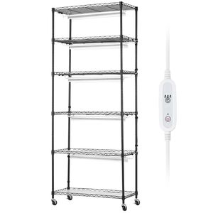 6-Tier Large Tall <b>Plant</b> Stand with 150W Full Spectrum LED Grow <b>Light</b> 3-Mode LED <b>Plant</b> <b>Light</b> Time - Product Image 1