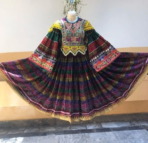 Robe ethnique Vintage Kuchi, robe de fête traditionnelle, multicolore, offre spéciale, 2020 - Product Image 4