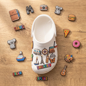 Fournisseur en gros de breloques pour chaussures en PVC, décoration de chaussures avec logo personnalisé, production OEM pour distributeurs, détaillants et marques de chaussures - Product Image 5