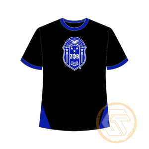 T-shirt décontracté 100 % coton respirant de haute qualité personnalisé Zeta Phi Beta pour femmes, avec logo sur mesure, vêtements de sororité, vente en gros - Product Image 1