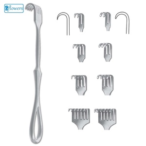 Rétracteurs Volkmann 6 fleurs F8-096 en acier inoxydable, instruments chirurgicaux manuels certifiés CE ISO 2015 pour la chirurgie générale - Product Image 1