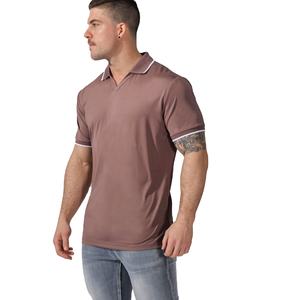 Polo de golf liso para hombre de alta calidad con diseño personalizado de alta calidad, Color sólido para deportes, camiseta informal con estampado de logotipo inteligente para hombre - Product Image 3