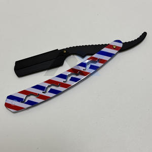 Más Vendido: Maquinilla de Afeitar Profesional para Barbero, Cuchilla de Afeitar para Depilación, Maquinilla de Afeitar para Cuidado Personal, Maquinilla de Afeitar de Hoja Recta con Cuchilla Reemplazable, Afeitadora Manual - Product Image 2