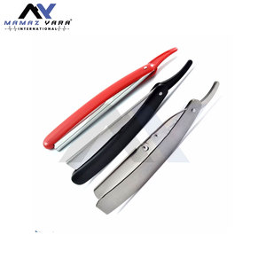 Rasoirs de barbier à lame droite pliables pour salon de coiffure, rasoir à lame droite pour hommes, toilettage et rasage de la barbe - Product Image 2