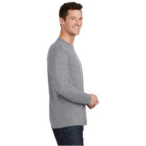 Chemise à manches longues à séchage rapide, anti-transpiration et anti-rétrécissement, en bambou, pour homme, avec logo de marque, design classique - Product Image 3