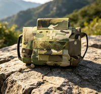 Trousse de premiers secours tactique avec système Molle, sac de survie EDC IFAK, comprend un garrot, un bandage et des fournitures de traumatologie pour la chasse