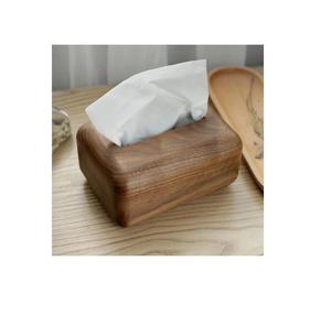 Latest Laser Cut Wooden Tissue Box Holder For Homes Office & Car Use Chic Napkin Box Dispenser For <b>Aesthetic</b> Homedecor Accessory - Product Image 5