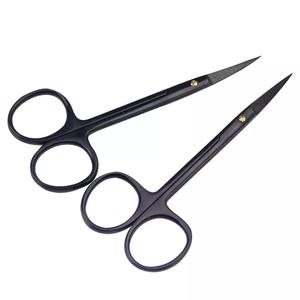 Ciseaux à iris de haute qualité personnalisés pour la chirurgie, design incurvé et angulaire, coupe manuelle des sutures, en acier, certifiés CE par Grip Surgical - Product Image 1