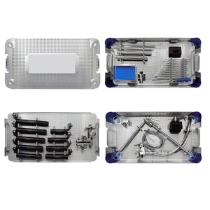 Set de Retractores Espinales Ortopédicos, Sistema de Canal Minimamente Invasivo Toracolumbar Posterior, Tornillo Pedicular de Acero Inoxidable y Silica - Product Image 2