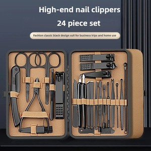 Set de Manicura Profesional, Kit de Pedicura, Cortaúñas de Acero Inoxidable, Herramienta para el Cuidado de las Uñas, Kit de Aseo con Estuche de Viaje de Lujo - Product Image 4