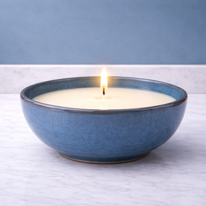 Recipiente de Cerámica Minimalista para Velas, Cuenco Ancho, Grueso, Resistente al Calor, Acabado Mate Suave, para una Sola Vela, Decoración Premium para el Hogar - Product Image 6