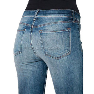 Fabricante Profesional de Fábrica, Pantalones Vaqueros para Mujer, Transpirables, Venta al por Mayor - Product Image 5