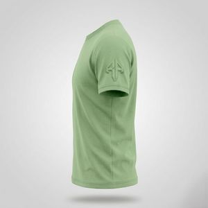 เสื้อยืดผู้ชายพิมพ์ลายดีไซน์คุณภาพสูงแบบใหม่จาก New Technics วัสดุผ้าฝ้าย 100% สไตล์ลำลอง โดย RIVIAN ATLANTIC - Product Image 3