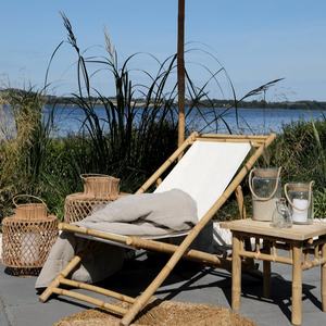 Chaise de plage pliable moderne et polyvalente en bambou, style pêcheur, pour extérieur, parc, jardin, hôtel ou villa, mobilier de salon - Product Image 2