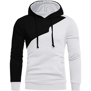 Sudadera con Capucha para Hombre, de Alta Calidad, 100% Algodón, con Efecto Desgastado, Pedrería, Hombros Caídos, Diseño 3D Bordado, Invierno, Hecho en Pakistán - Product Image 1