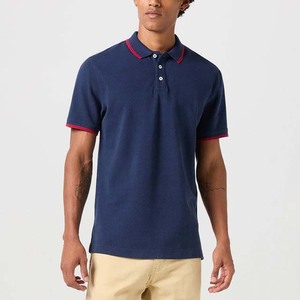 Camisetas Polo Azules Deportivas y Empresariales para Hombre, de Algodón y Poliéster de Alta Calidad, con Logotipo Personalizado Impreso o Bordado - Product Image 6