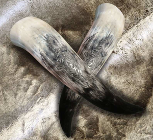 Jarra Vikinga Hecha a Mano de Cuerno de Búfalo 100% Calidad Premium - Product Image 5