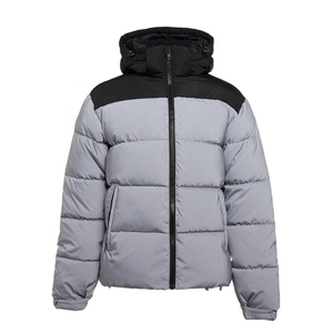 OEM Custom Men <b>Padded</b> Coats Bubble Puffer Jacket Coat Warm Quilted Winter Men Jacket Pocket Men Puffer Jacket with <b>cheap</b> quality - Product Image 6