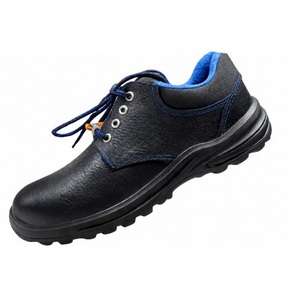 High Quality Premium Black Leather Steel Toe Safety <b>Shoes</b> Anti Slip Industrial <b>Work</b> <b>Shoe</b> Construction Factory Available For Sale - Product Image 1