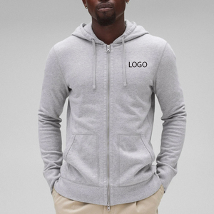 Sweat à capuche de haute qualité avec logo personnalisé et fermeture éclair pour commande en gros à prix avantageux, avec design et coutures de haute qualité 2026 - Product Image 1