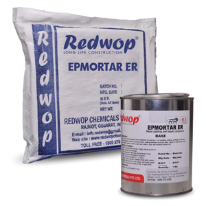 Mortero de reparación de microconcreto epóxico para rellenar grietas y agujeros en pisos, paredes y superficies de concreto dañadas. - Product Image 1