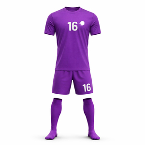 High Quality Top Selling Soccer Uniform Light Weight Made In Polyester Soccer Uniform For Adult - Product Image 1