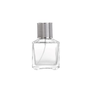 Transparent Perfume Cosmetics Press Pump Sprayer Flat Glass Sample Separate Bottles with <b>Reed</b> <b>Diffuser</b> - Product Image 2