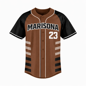Maillot de baseball personnalisé OEM, étiquette privée, sublimation, respirant, uniforme d'équipe pour clubs, écoles, ligues, magasins - Product Image 2