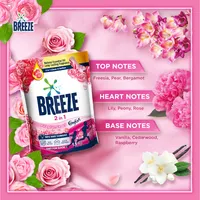 Breeze 1.5kg Cairan Deterjen Pakaian Isi Ulang Model 0 Buatan Malaysia untuk Aroma Harum dan Pakaian Bersih Lembut