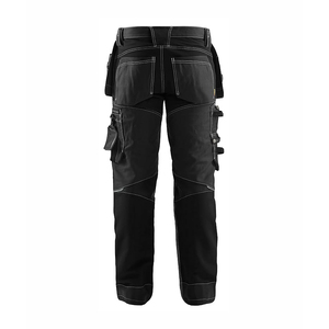 Pantalon de travail robuste avec poche porte-outils, genouillères renforcées CORDURA, pour charpentier, construction, vêtements de travail, pantalon cargo utilitaire - Product Image 2