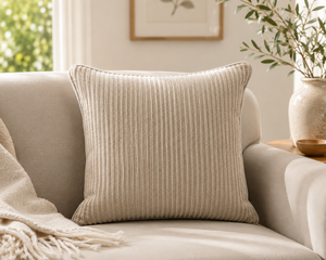 Premium Silk Yarn Dyed <b>Cushion</b> <b>Cover</b> | Elegant Woven Plaid Throw Pillow <b>Cover</b> for Living Room & Bedroom - Product Image 1
