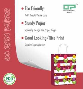 Custom Luxury Gift Paper <b>Bag</b> with Logo Wholesale Shopping Packaging <b>Bag</b> Eco Friendly Kraft Paper Gift <b>Bags</b> with Handles Custom - Product Image 5
