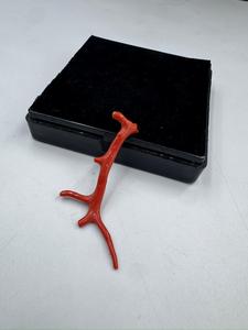 ลูกปัดปะการังแดงอิตาลีทรงกิ่งไม้ ดีไซน์หรูหรา สำหรับทำเครื่องประดับ รูปทรงต้นไม้ คุณภาพสูง - Product Image 3