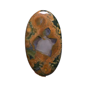 Cabochon de jaspe rhylite 100 % naturel de haute qualité, pierre précieuse en vrac pour la guérison, jaspe en gros pour la joaillerie - Product Image 1